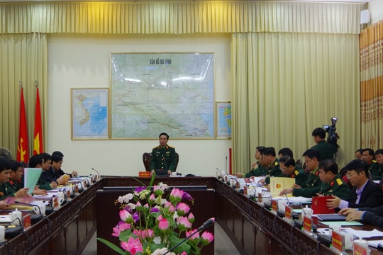 Tư lệnh Quân khu 4 kiểm tra việc phòng chống dịch do virus Corona của lực lượng vũ trang Nghệ An