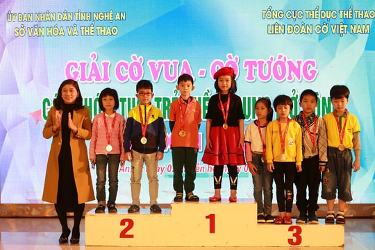 Nghệ An đoạt 11 HCV tại Giải Cờ vua - Cờ tướng miền Trung