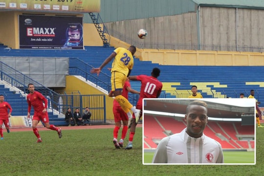 Sông Lam Nghệ An thử việc thêm ngoại binh từng đá Serie A