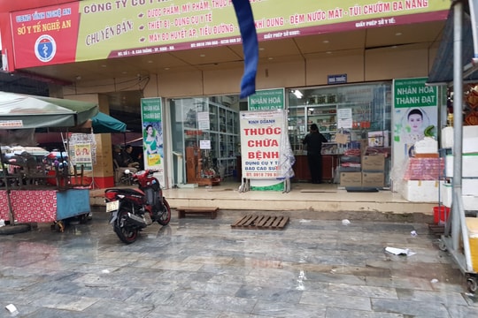 Nghệ An: Công ty dược tăng giá khẩu trang bị tạm đình chỉ vẫn cố tình hoạt động