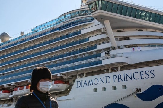 Số người nhiễm virus Corona trên du thuyền Diamond Princess tăng lên 174