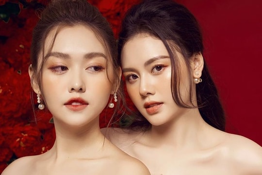 Hot girl Nghệ An khoe ảnh như sinh đôi với Á hậu Tường San