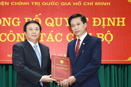 Công bố và trao quyết định bổ nhiệm nhân sự của Ban Bí thư Trung ương Đảng