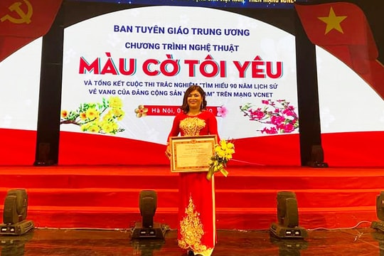 Chân dung 'cô giáo của những giải thưởng' ở Nghệ An
