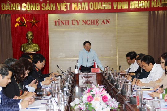 Tập trung giải quyết các vụ án và vụ việc phức tạp, kéo dài ở Nghệ An