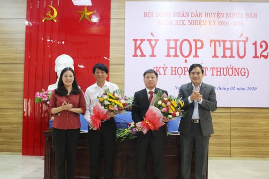 Nghĩa Đàn có Chủ tịch UBND huyện mới