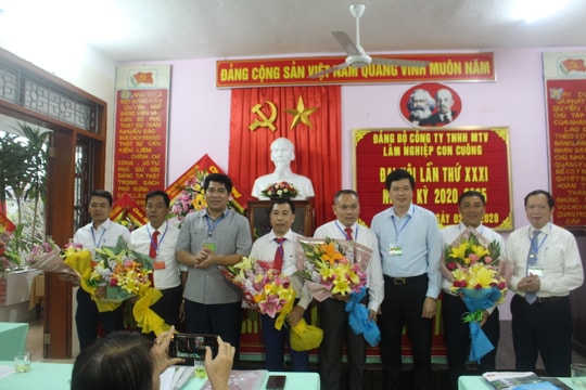 Đảng bộ Công ty TNHH MTV Lâm nghiệp Con Cuông tổ chức Đại hội lần thứ 31