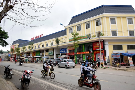 Huyện Tân Kỳ thông tin về thiết kế, bố trí chợ mới Tân Kỳ