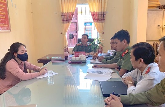 Công an triệu tập thiếu nữ đăng tin sai sự thật 'Covid -19 về đến Hồng Lĩnh' Facebook