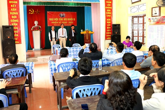  Không phân biệt loại hình đào tạo khi bố trí nhân sự cấp ủy