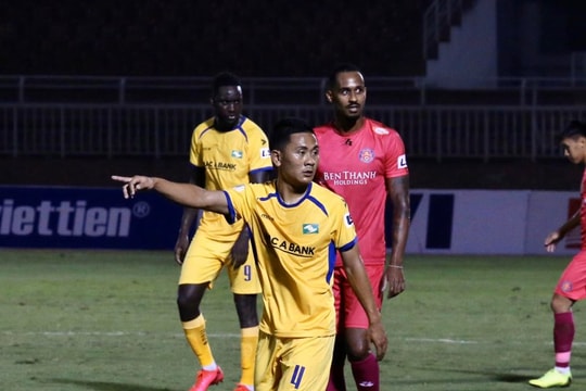 Tiền vệ Bùi Đình Châu có bỏ lỡ trận đấu với B.Bình Dương?