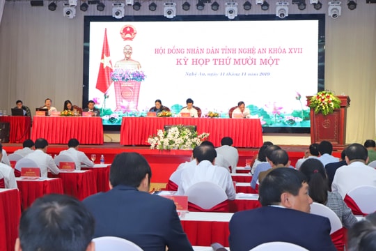 Nghệ An chốt thời gian tổ chức kỳ họp thứ 13, HĐND tỉnh khóa XVII