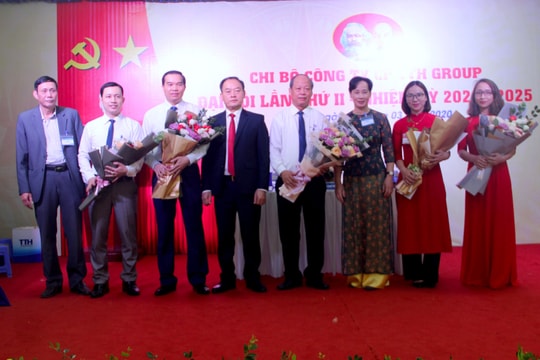 Chi bộ Công ty cổ phần TTH GROUP Đại hội nhiệm kỳ 2020 - 2025