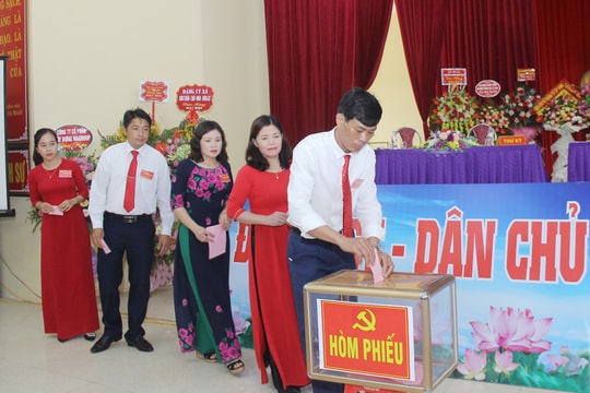 Đại hội đại biểu Đảng bộ xã Hưng Lĩnh nhiệm kỳ 2020 - 2025