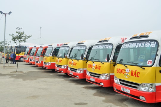 Từ ngày 31/3, xe buýt Đông Bắc tạm dừng hoạt động để phòng, chống dịch Covid-19