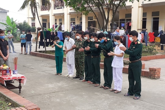 Bố mất, thanh niên Nghệ An nén đau thương chấp hành quy định cách ly tập trung