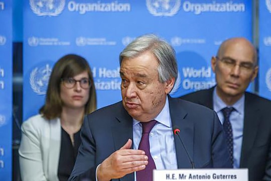 Tổng Thư ký Liên hợp quốc Antonio Guterres và trọng trách trước đại dịch Covid-19