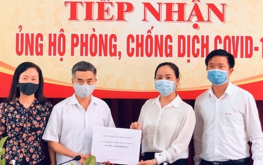 Nghệ An tiếp nhận ủng hộ hơn 35,3 tỷ đồng phòng, chống dịch Covid-19
