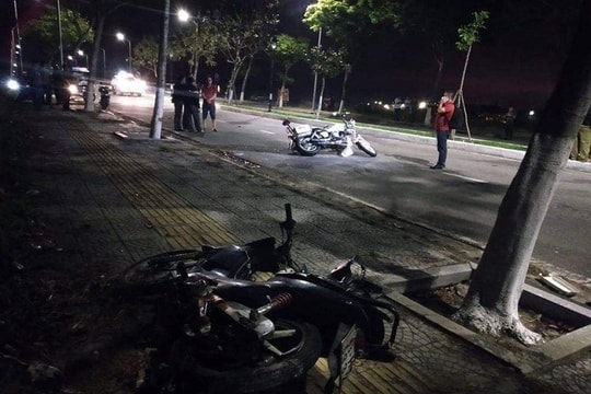 Truy đuổi nhóm đua xe, cướp giật, 2 chiến sĩ công an ở Đà Nẵng hy sinh
