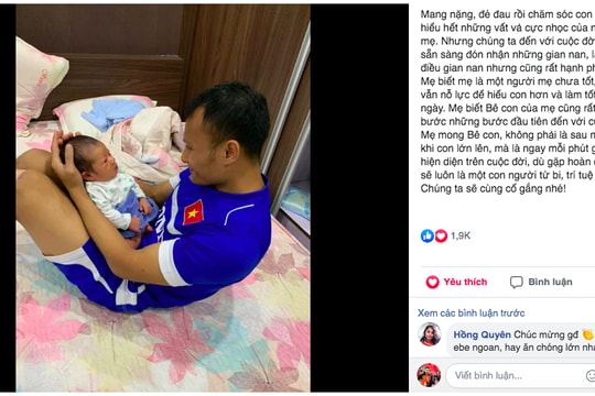 Nghỉ chống dịch, Trọng Hoàng, Khắc Ngọc chăm con, cầu thủ SLNA tranh tài bóng bàn, cờ tướng