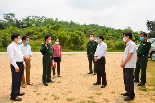 Phó Bí thư Tỉnh ủy Nguyễn Văn Thông: Kiểm soát chặt chẽ đường mòn, lối mở trên tuyến biên giới