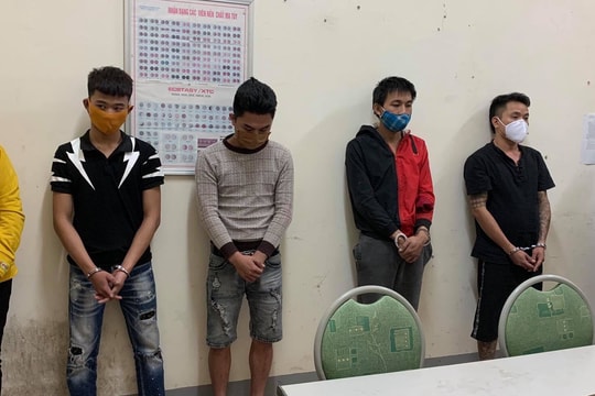 Giữa dịch Covid -19, nhóm thanh niên tụ tập sử dụng ma túy trong phòng trọ 