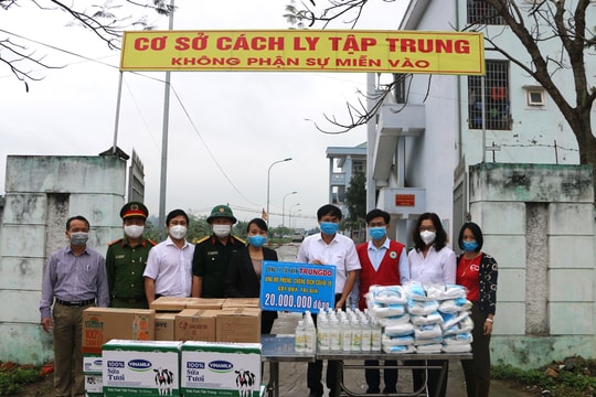 Hoạt động ủng hộ phòng chống dịch Covid - 19 tại các địa phương