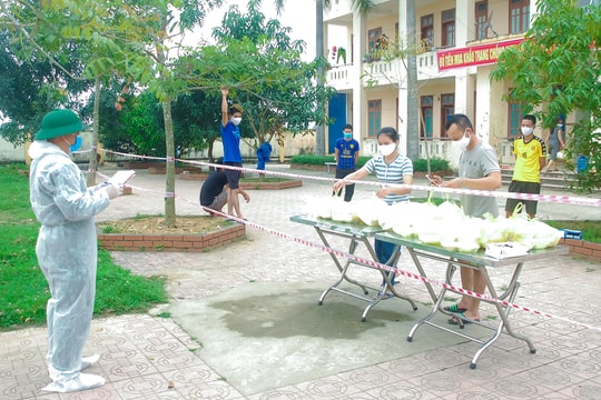 Nỗ lực phòng, chống dịch Covid-19 ở huyện lúa Yên Thành