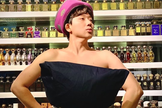 Trấn Thành, Châu Bùi và dàn sao 'bắt trend' trào lưu lấy gối làm váy