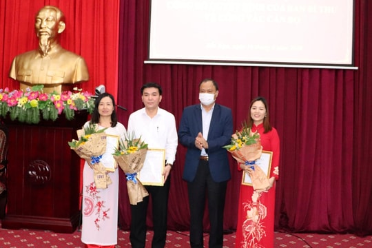 Ban Bí thư Trung ương Đảng chỉ định nhân sự mới