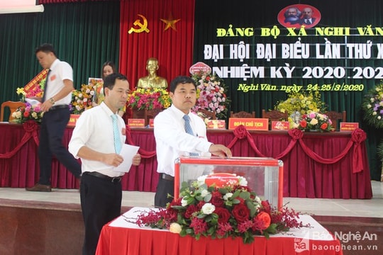 Kinh nghiệm trong công tác tổ chức đại hội điểm cấp cơ sở nhiệm kỳ 2020-2025