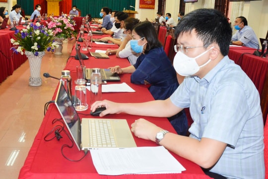 Sử dụng phần mềm kiểm phiếu bầu cử Đại hội Đảng các cấp nhiệm kỳ 2020-2025