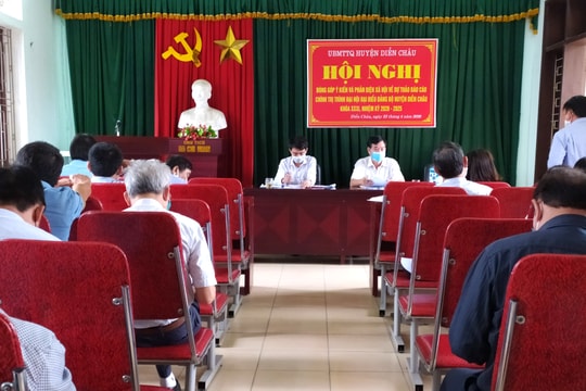 Diễn Châu góp ý kiến dự thảo báo cáo chính trị Đại hội Đảng  