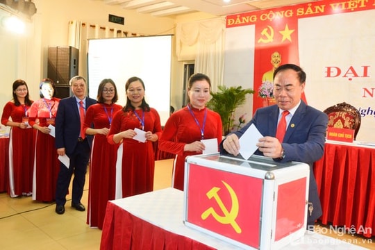 Những lưu ý khi xây dựng văn kiện đại hội của các tổ chức cơ sở đảng cơ quan cấp tỉnh ở Nghệ An