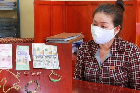 Nữ giúp việc trộm vàng, nhẫn kim cương của chủ nhà để trả nợ tiền mua đất