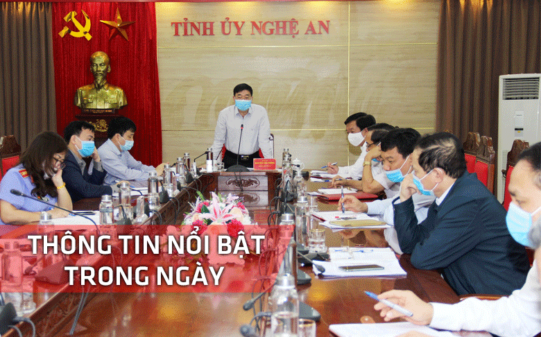 Nghệ An: Thông tin nổi bật ngày 27/4