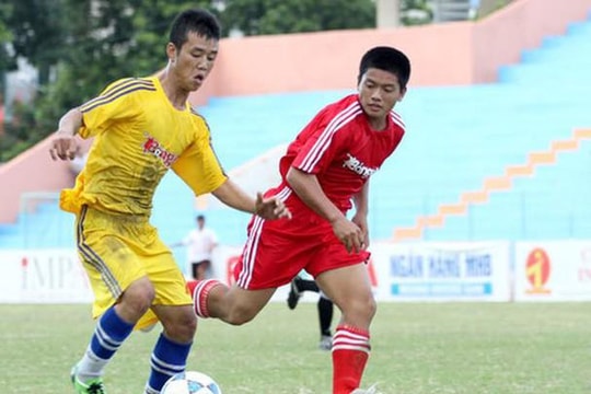 Có bao nhiêu cầu thủ trưởng thành từ lò đào tạo SLNA tại Giải hạng Nhất quốc gia 2020?