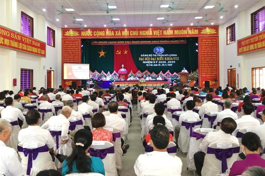 Đại hội Đảng bộ Thị trấn Đô Lương nhiệm kỳ 2020 - 2025
