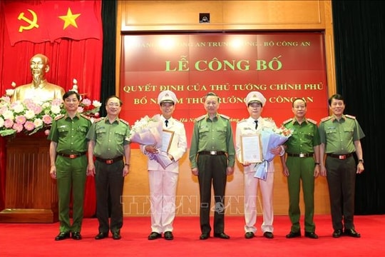 Bổ nhiệm 2 Thứ trưởng Bộ Công an và một số nhân sự Bộ Quốc phòng