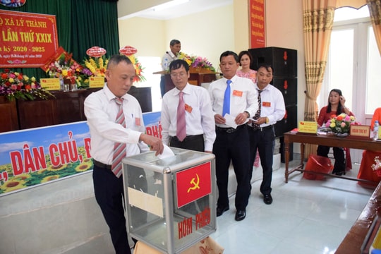 Đảng bộ xã Lý Thành: Phấn đấu tốc độ tăng trưởng kinh tế bình quân 5 năm đạt 7,5-8%