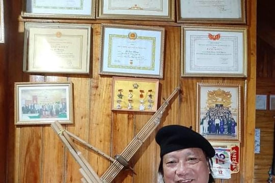 NNƯT Lê Hoàng: 'Chỉ một tiếng khèn cất lên là có thể gợi về hồn cốt, bản sắc dân tộc'