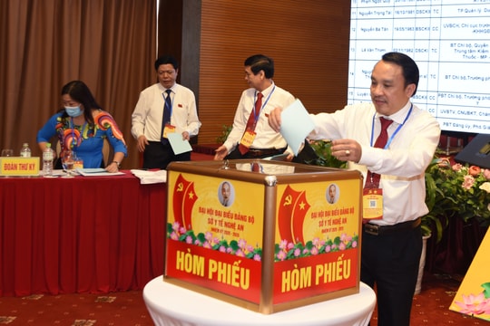 Đại hội điểm Đảng bộ Sở Y tế nhiệm kỳ 2020- 2025