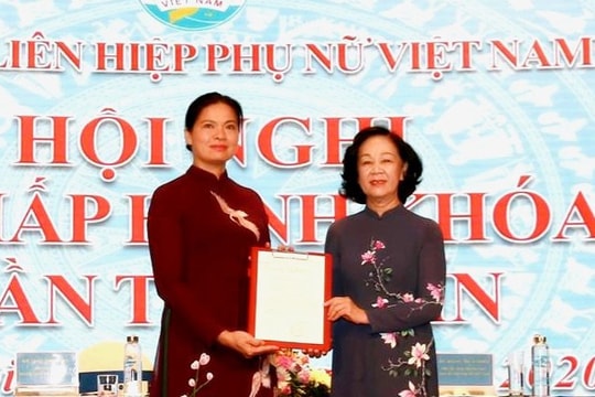 Hội Liên hiệp Phụ nữ Việt Nam có Chủ tịch mới