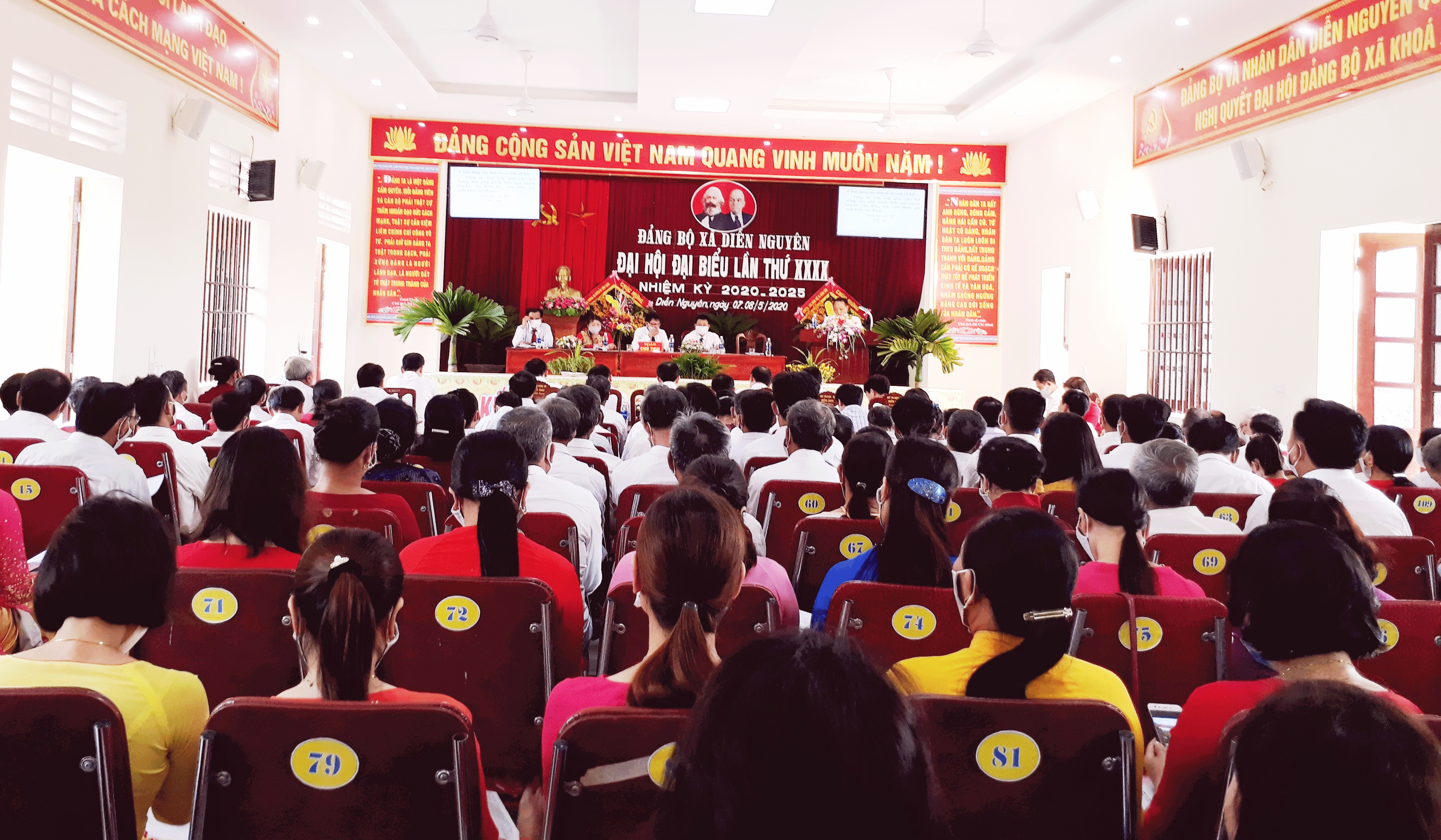 Đại hội Đảng bộ xã Diễn Nguyên (Diễn Châu) nhiệm kỳ 2020 - 2025