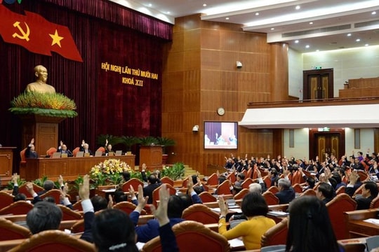 Ngày làm việc thứ hai Hội nghị Trung ương 12, Khóa XII