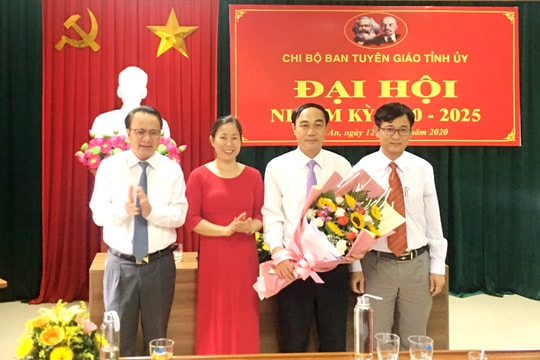 Đại hội Chi bộ Ban Tuyên giáo Tỉnh ủy Nghệ An, nhiệm kỳ 2020 – 2025