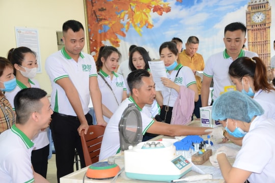 Hệ thống tài chính HD86 tham gia hiến máu tình nguyện trong dịch Covid-19