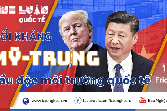 Đối kháng Mỹ-Trung 'đầu độc' môi trường quốc tế 