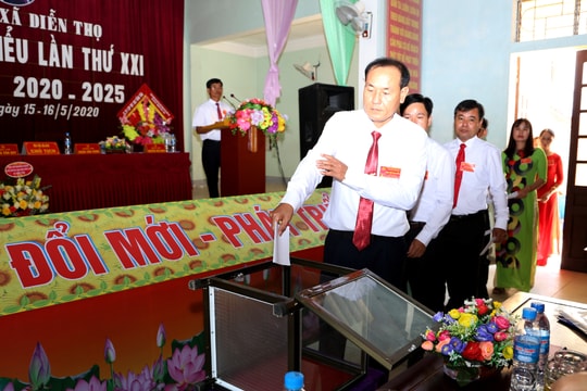  Đại hội Đảng bộ xã Diễn Thọ, Diễn Châu nhiệm kỳ 2020-2025