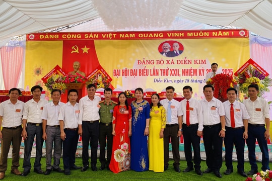 Đại hội Đảng bộ xã Diễn Kim (Diễn Châu) nhiệm kỳ 2020 - 2025